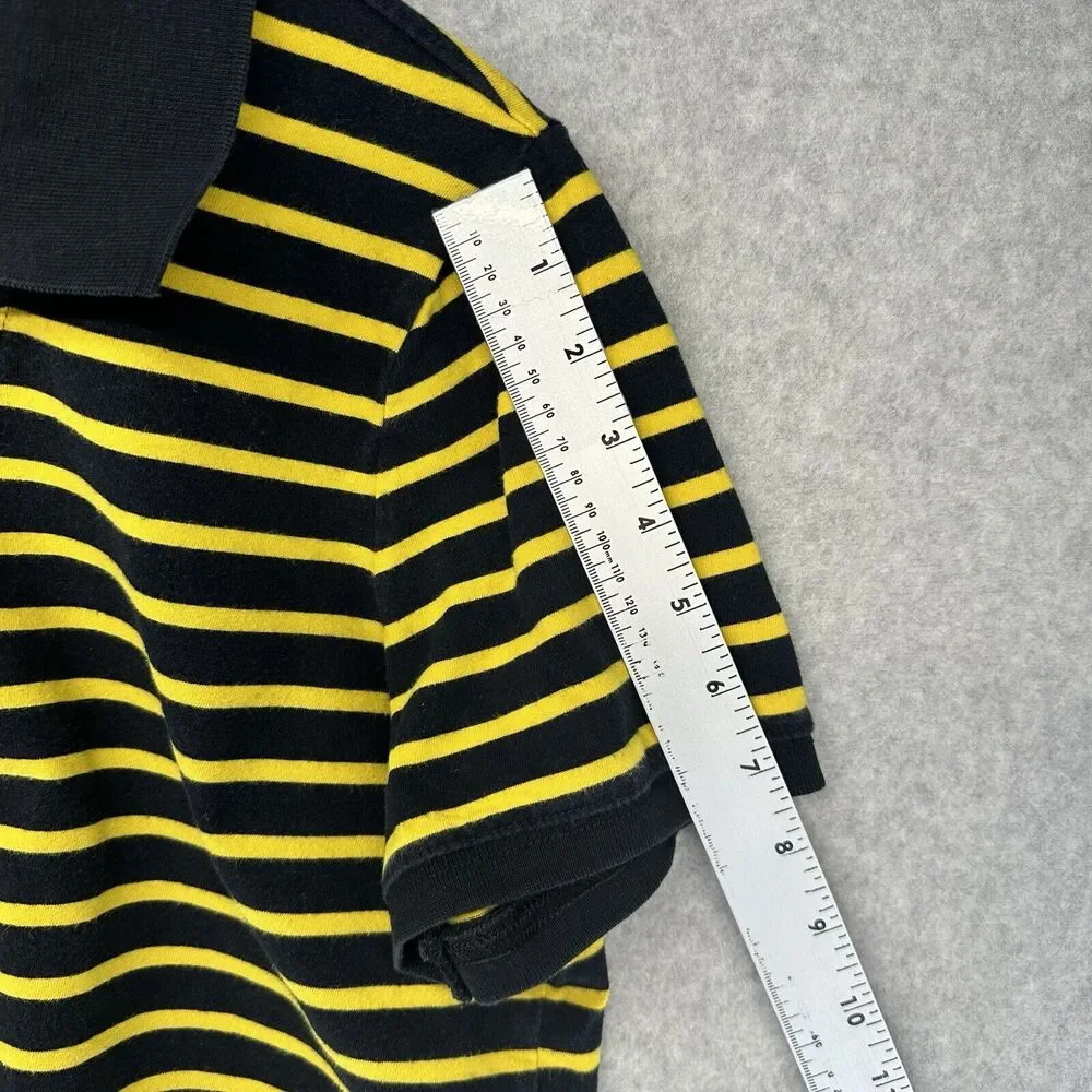 Vintage L-RL Lauren Active Ralph Lauren Womens XL Striped Polo Multicolor - Picture 7 of 11